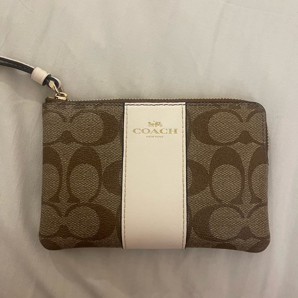 Coach Zip Wristlet